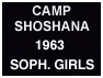'63 Soph. Girls